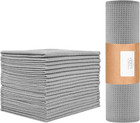 20 Pcs Kitchen Reusable Paper Towels Washable,10"X12" ,Cotton,Waffle,For Wiping