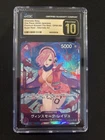 CGC PRESTINE  10 MINT JAPANESE ONE PIECE 2024 VINSMOKE REIJU OP06-069 PRB-01 ALT