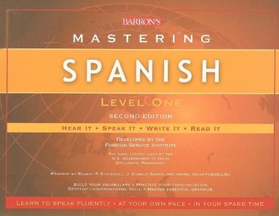 Mastering Spanish, Level 1: Hear It, Speak It, Write It, Read It (Spanish - GOOD