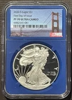 2020-S $1 SILVER AMERICAN EAGLE NGC PF70 First Day of Issue FDOI : 08001