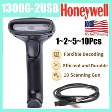 LOT Honeywell Hyperion 1300G-2USB 1D Handheld Barcode Scanner With USB Cable USA