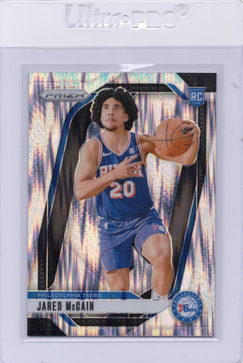 2024-25 Panini Prizm Rookie Skewed #222 RC Jared McCain /249 76ers