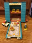 Vintage Fisher Price Play Family A Frame People & Accessories & Box