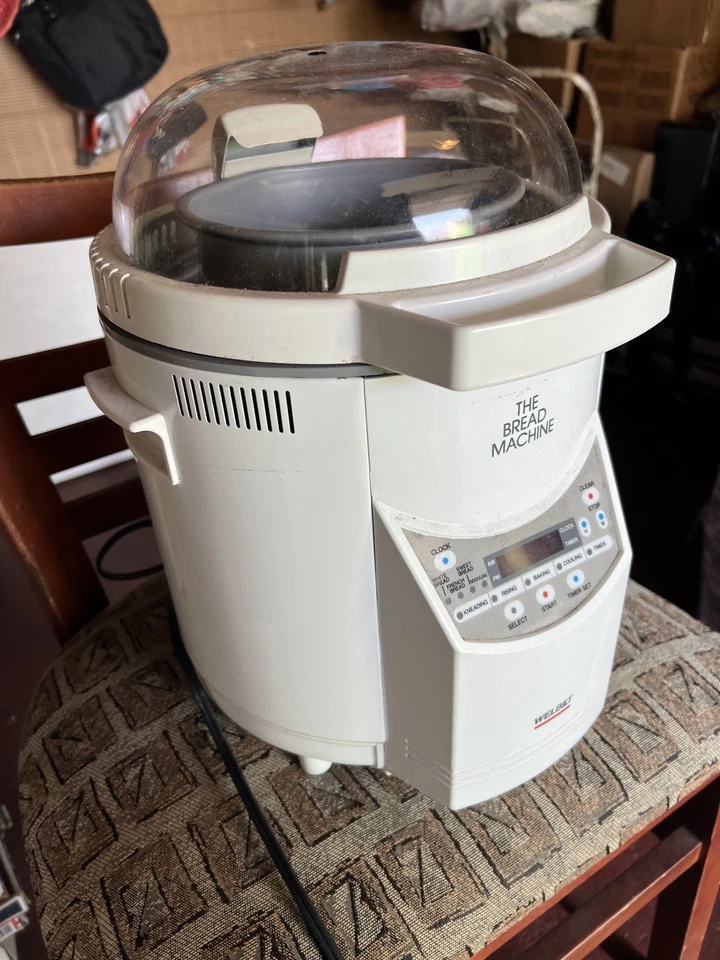 WELBILT Bread Maker The Bread Machine ABM-100-3 tapa cúpula blanca tamaño pan 2 lb Foto 4 de 4