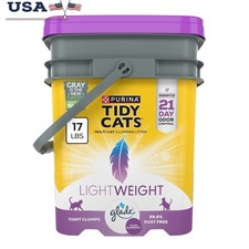Lightweight Multi-Cat Clumping Litter 21-Day Odor Control Glade Clean Blossoms