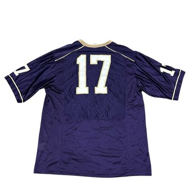 Vintage Nike Team Washington Huskies Purple #17 Football Jersey