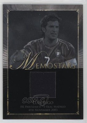 2014 Futera Unique World Football Memostars 27/100 Luis Figo #M34 0cp0