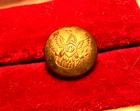 Vintage Civil War Dragoon Eagle "D" Button