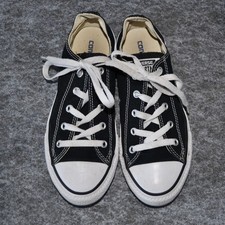Converse Kids Chuck Taylor All Star Low Top Black Big Kid Size 3 Sneakers