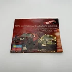 Vintage 1970 Hot Wheels International Collector’s Catalog Redline Sizzlers RARE