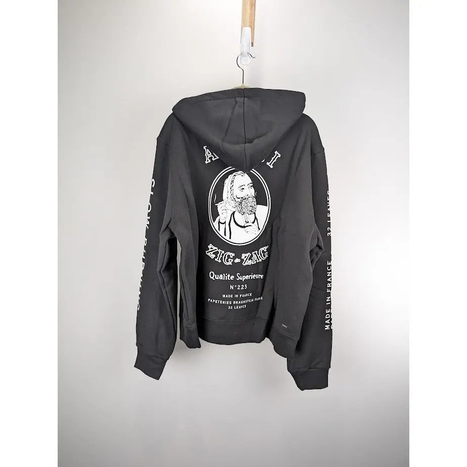 Amiri Amiri x Zig Zag Hoodie in Black BNWT S image 10