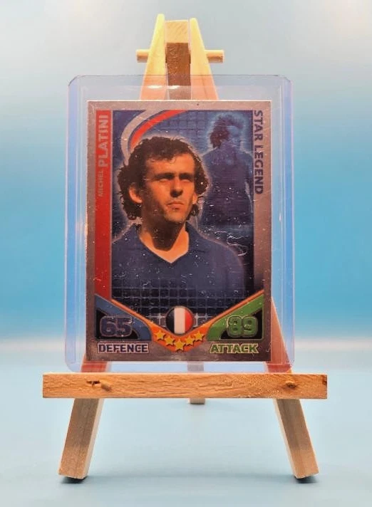 Carte Michel Platini – France Vs RFA – Coupe Du Monde 82 – Rookie Card Rare