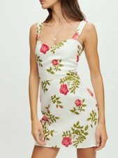 Reformation Miso Linen Mini Dress Jolie - Size 2
