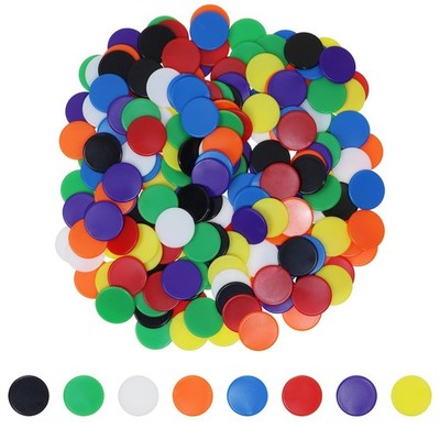 Shapenty 8 Colors 0.6Inch/15mm Small Plastic 0.6 inch/15 mm, 8 