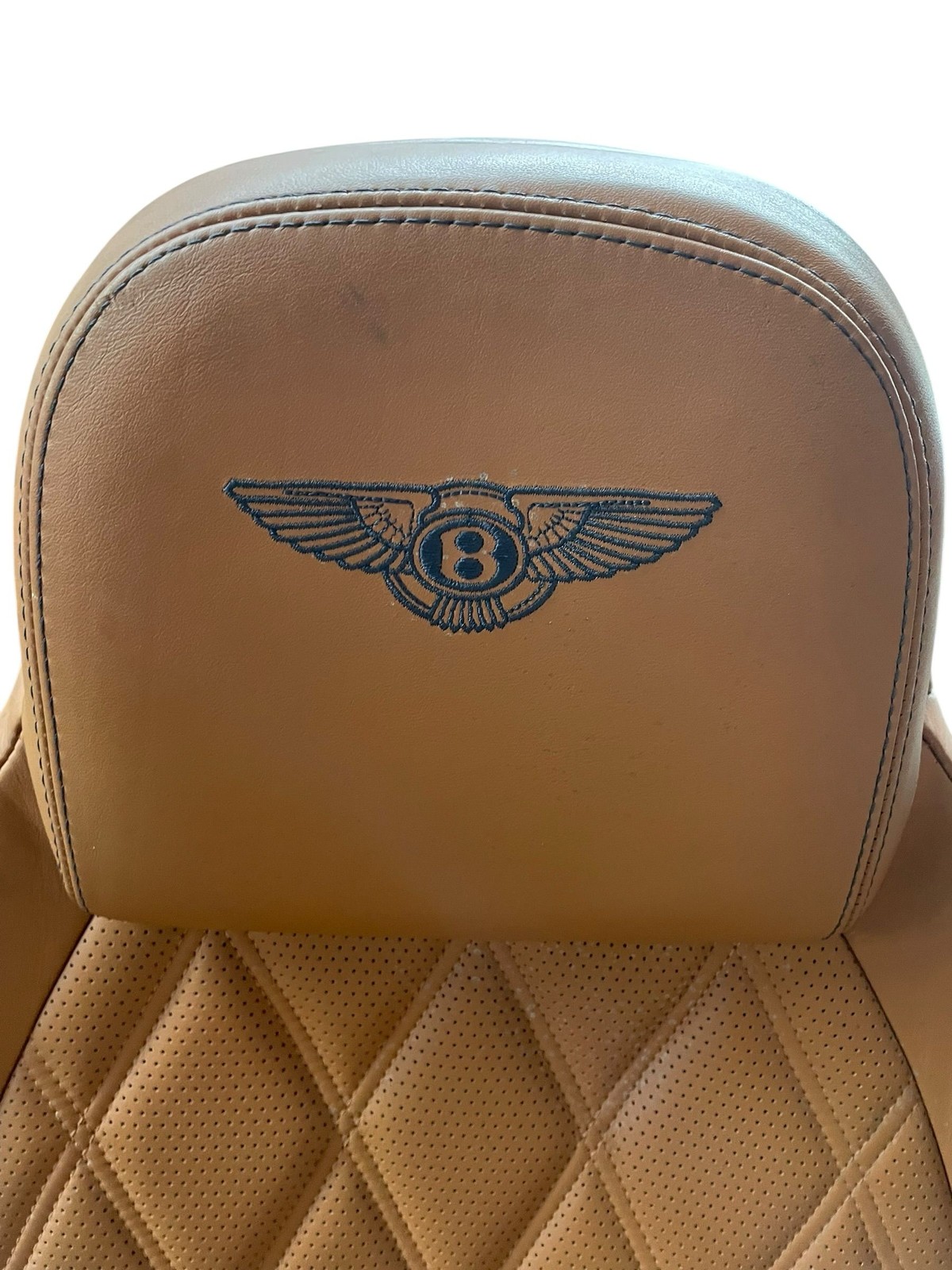 2011-2018 BENTLEY CONTINENTAL DRIVER SEAT COMPLETE ASSEMBLY W/BAG BRUNEL LEATHER