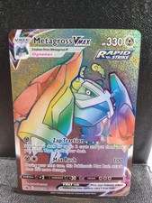 Metagross VMAX 208/198 Rainbow Rare Chilling Reign Pokemon Holo Near Mint on eBay