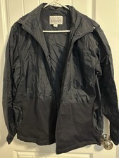 Women s Navy Blue Basic Editions Windbreaker ...