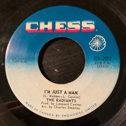 The Radiants - I'm Just A Man, 7", (Vinyl)