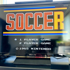 Soccer Nintendo Famicom NES Picture Cartridge Japanese Ver. 1985 HVC-SC Sports