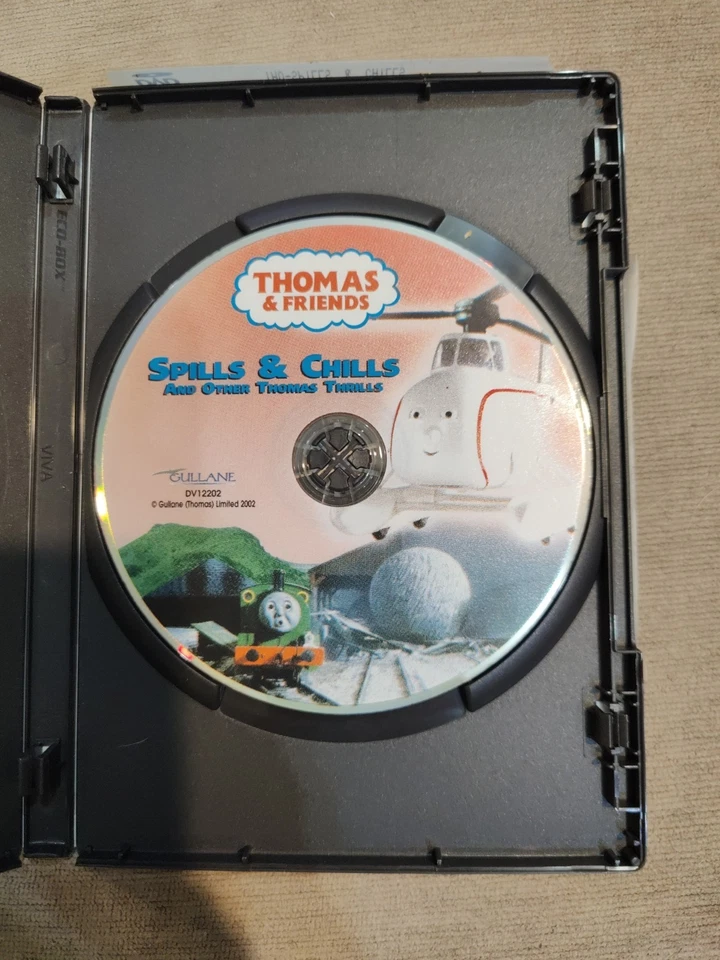 Thomas & Friends Spills & Chills DVD Family Kids Cartoon Trains Anchor Bay Foto 3 de 3
