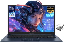 ASUS Vivobook 14" FHD Business Laptop Intel 10-Core i5-1334U 16GB RAM 1TB SSD