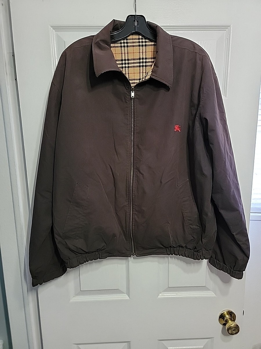 VINTAGE BURBERRY LONDON NOVA CHECK CLASSIC REVERSIBLE BOMBER VINTAGE BURBERRY LONDON NOVA CHECK CLASSIC REVERSIBLE BOMBER