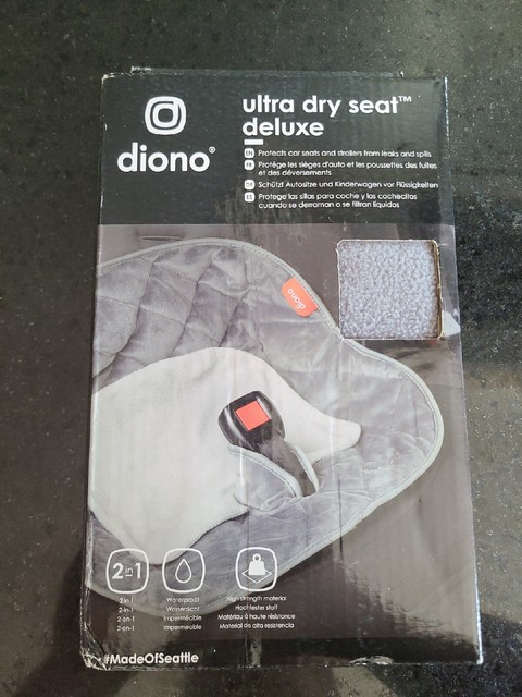 Diono Ultra Dry Seat Child Car Seat Pad - Potty Training Seat Pads Gray NEW Diono Ultra Dry Seat Child Car Seat Pad - Potty Training Seat Pads Gray NEW
