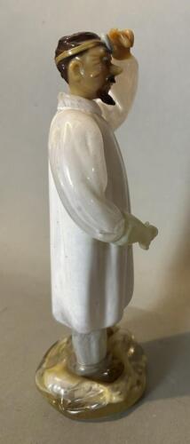 Vintage Arcadia Czech 8.5" Art Glass Figural Sculpture of a Doctor - Picture 4 of 6