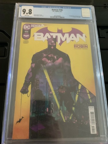 BATMAN #106 • CGC 9.8 WP • 1st Miracle Molly •  🔑 Batman Key