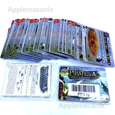 Pirates CSG of the Mysterious Islands 21 Ship/Crew Cards & 4 Sub Promos PP732