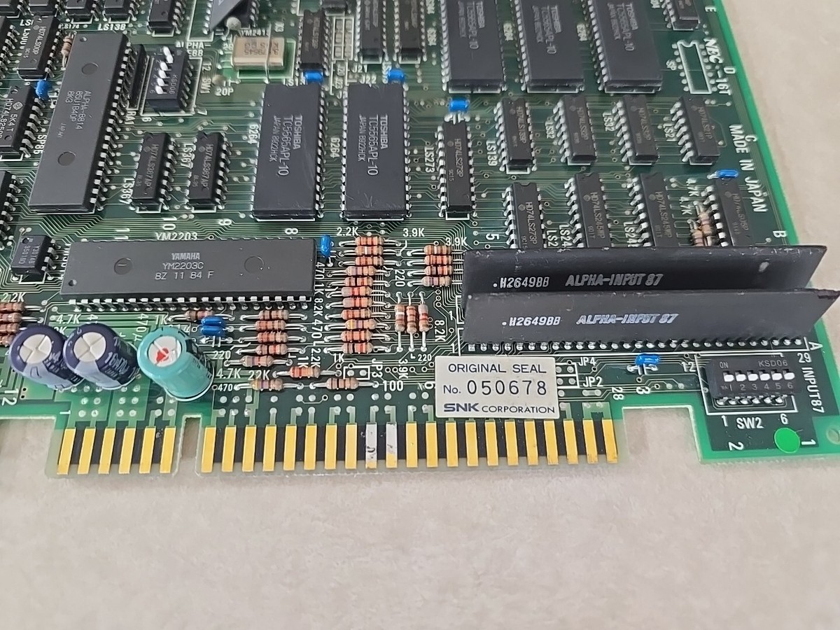 Sky Adventure Arcade PCB Board SNK TESTED WORKING 100% Rare