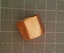 Copper Fitting HEXAGON END CAP 1 Inch .one piece. MADE IN USA.