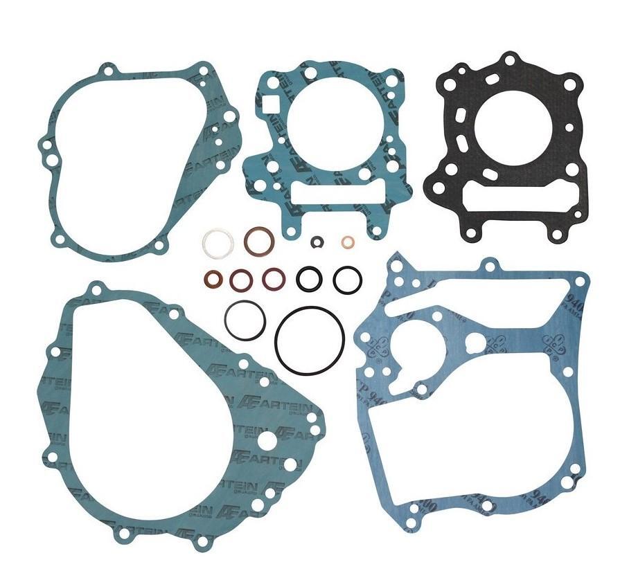 Joint moteur maxiscooter étanche anti-fuite Artein pour scooter Aprilia 125 Leonardo noir
