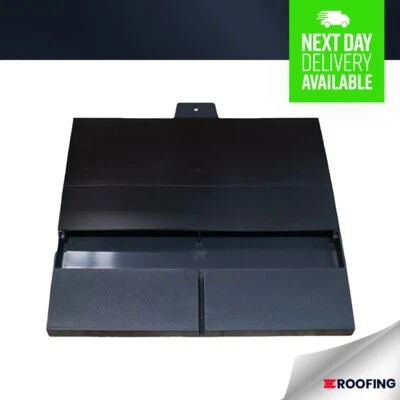 ULTI-MATE Plain Roof Tile Vent, Ventilation For Clay/Concrete Tiles - GREY