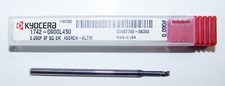  .0900" CARBIDE END MILL 3 FLUTE EXTENDED REACH KYOCERA ALTIN 1740-0900L450