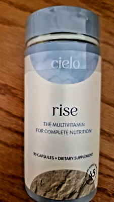 Cielo Rise Multivitamin 45-Day - Vitamin A, C, D3, E, K2 - for Digestive Support