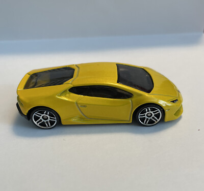 Hot Wheels LAMBORGHINI Huracan LP 610-4 2014 Racer Yellow | eBay