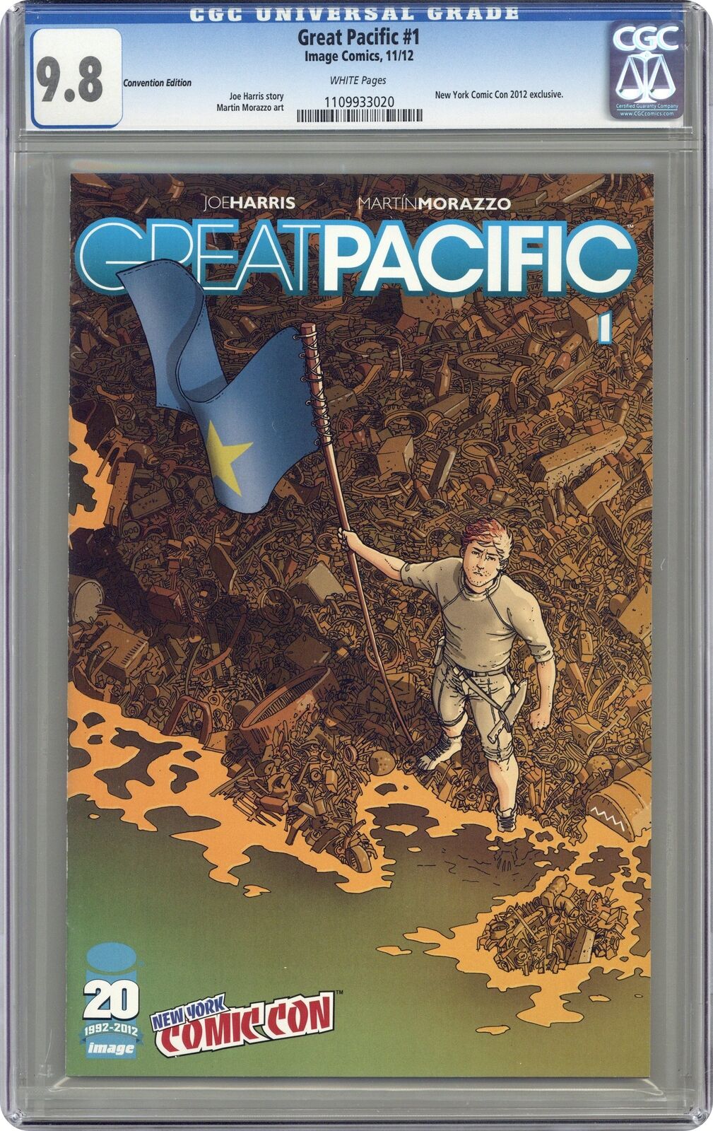 Great Pacific 1NYCC CGC 9.8 2012 1109933020