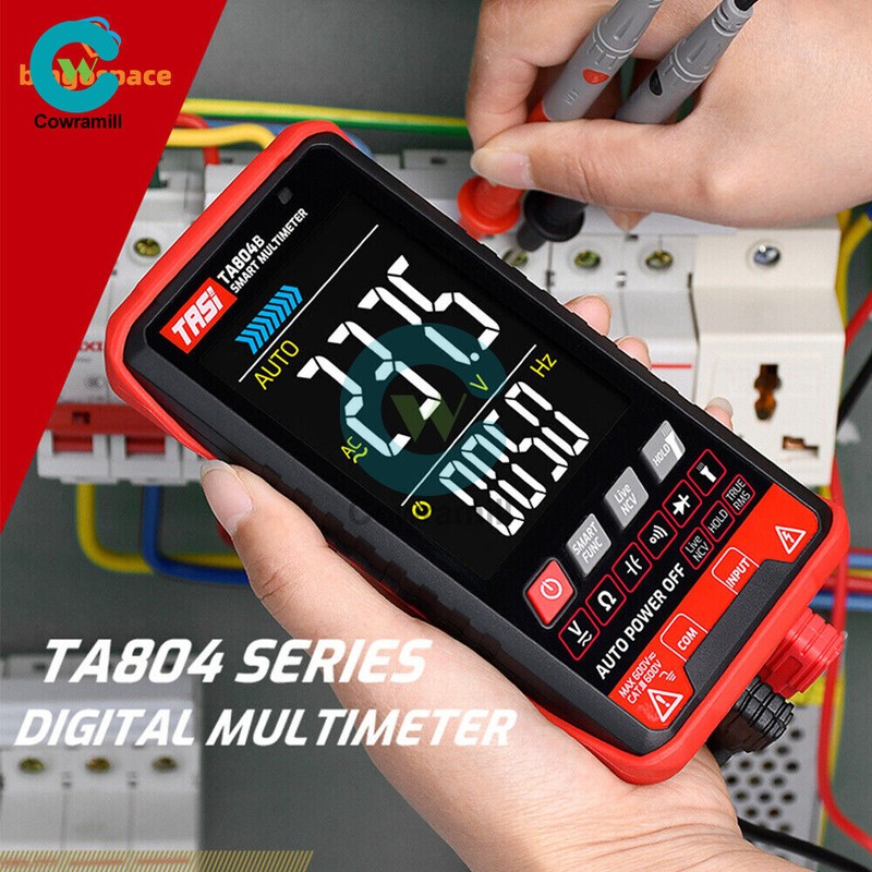 TASI TA804A/B Digital Multimeter Professional Auto Tester True RMS Meter OHM NCV