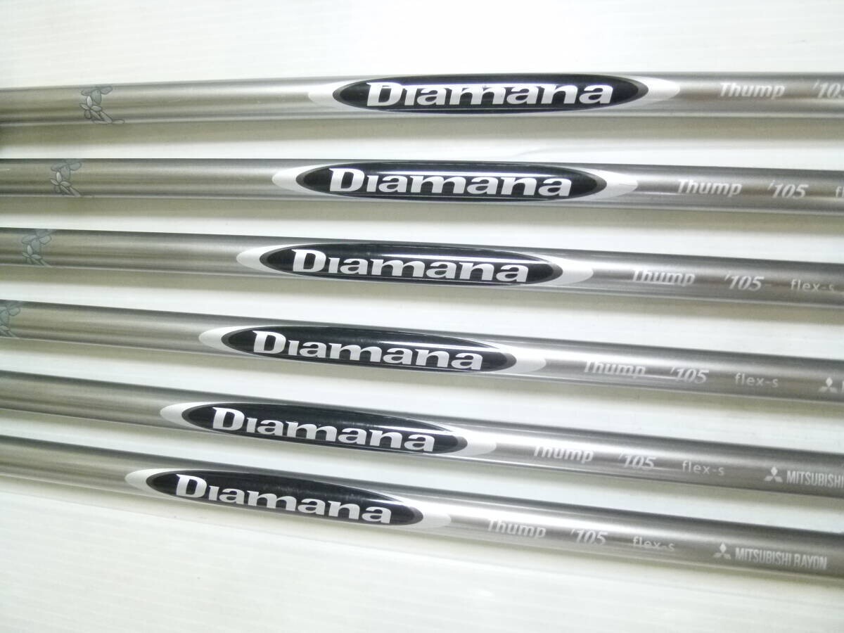 Mizuno MP-54 Iron Set 6pcs 5-Pw Flex S Stiff Diamana Thump Mizuno MP-54 Iron Set 6pcs 5-Pw Flex S Stiff Diamana Thump