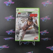 MLB 2K9 Baseball Xbox 360 Complete - 1 Year Warranty EX Cond