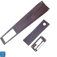 1967 GTO / LeMans / Tempest Automatic Hurst Dual Gate Console Woodgrain Kit
