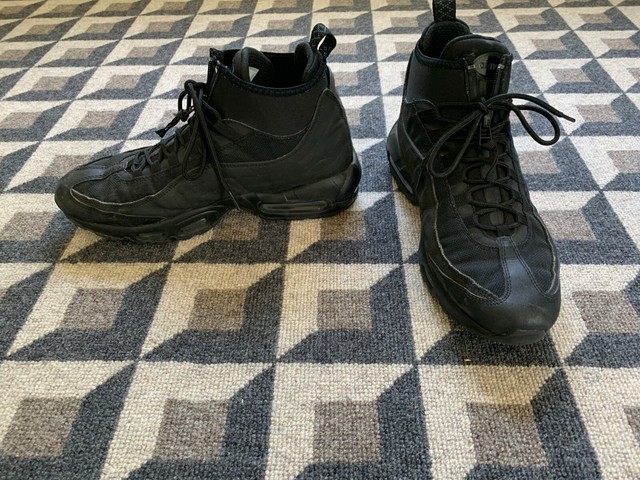 nike air max 95 sneakerboot triple black