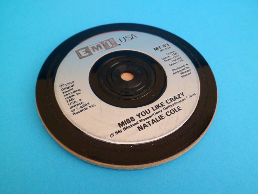 *NEW* Vinyl Record DRINKS COASTERS . Actual Singles . Music Themed Gift (LIST 1) - Picture 555 of 985
