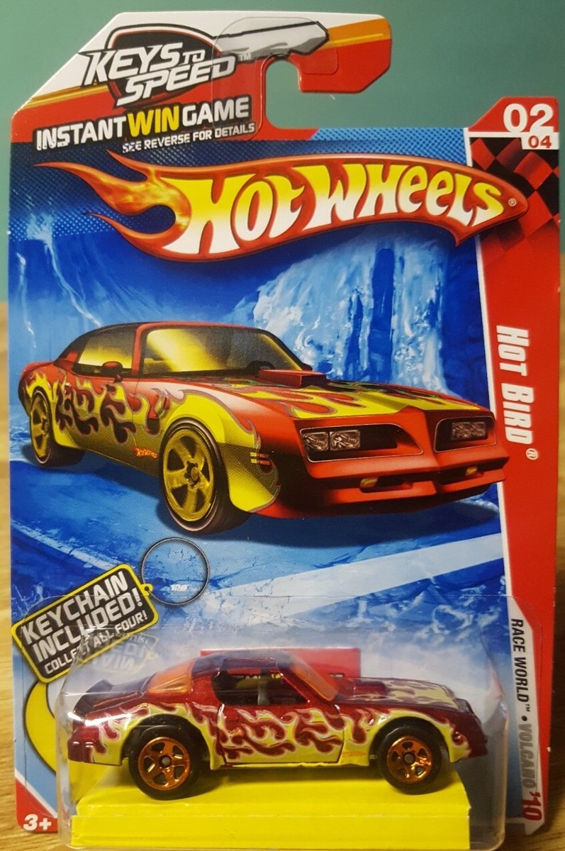 Hot Wheels 1977 Hot Bird Trans Am Firebird Red w Flames w