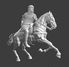 Northern Crusades Miniatures Medieval Mounted Crusader Knight Cavalry 3D 28mm 