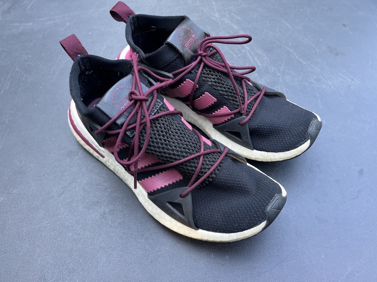 Adidas Arkyn Womens Shoes Sneakers Size 10 Black Pink D97090 Running  Athletic
