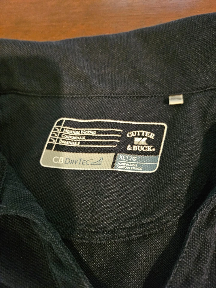 Cutter & Buck Mujer’s DryTec Sin Mangas Notre Dame Azul Marino XL Foto 3 de 4