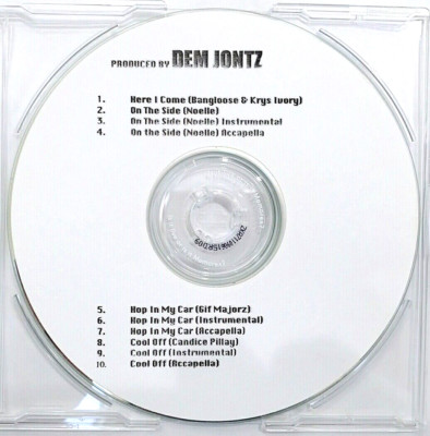 (CD) Dem Jointz – Produced By Dem Jointz , Promo, Near Mint, EP, 10 ...