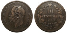 10 centesimi 1866 T